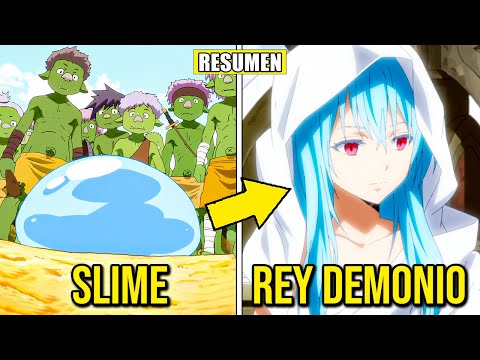 🔶REENCARNÓ COMO UN DÉBIL SLIME PERO SE VUELVE EL MÁS PODEROSO AL SUBIR DE NIVEL! | Anime Resumen