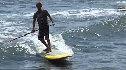 How to surf on a SUP