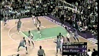 North Carolina vs Wake Forest - 1995 ACC Tournament Championship part 9