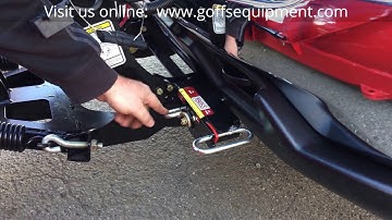 How to remove your BOSS plow.