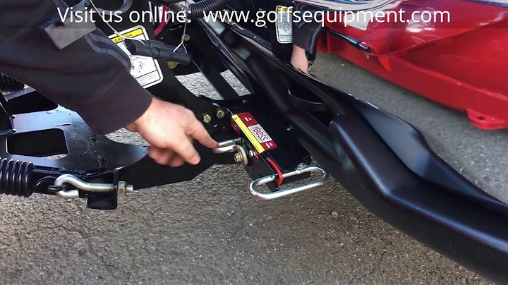 How to remove your BOSS plow.