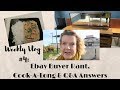 Weekly Vlog 4: Demanding eBay Buyer, Cook-A-Long & Q&A Answers