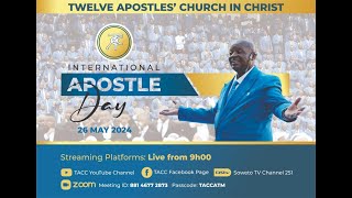 TACC International Apostle Day Service Sunday 26 May 2024