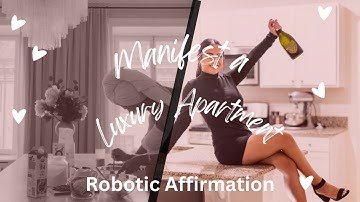 🏠 I HAVE my own LUXURY APARTMENT | Robotic Affirmation