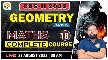 CDS Maths Classes | Geometry for CDS | CDS Crash Course| CDS 30 Days Crash Course