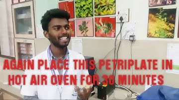 Moisture content determination by Loss on drying