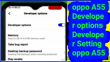 oppo A55 Developer options ll Developer Setting oppo A55 ll oppo A55 hang problem solution
