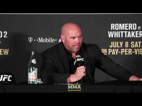 UFC 213 Post-Fight Press Conference: Dana White - MMA Fighting