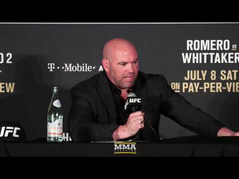 UFC 213 Post-Fight Press Conference: Dana White - MMA Fighting