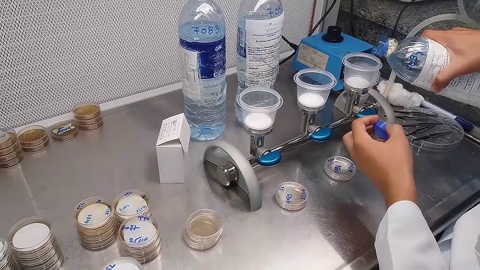 Analyse chimique d'eau potable
