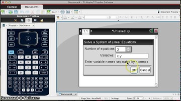 Solving Systems of Linear Equations