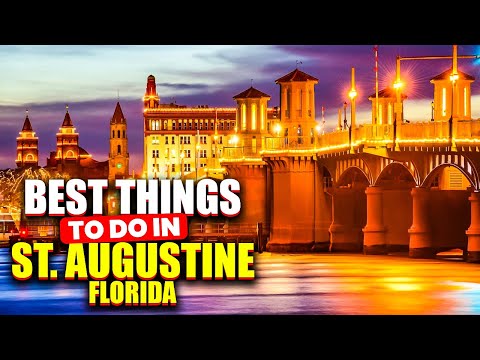 Video: Le 14 migliori cose da fare a St. Augustine, in Florida