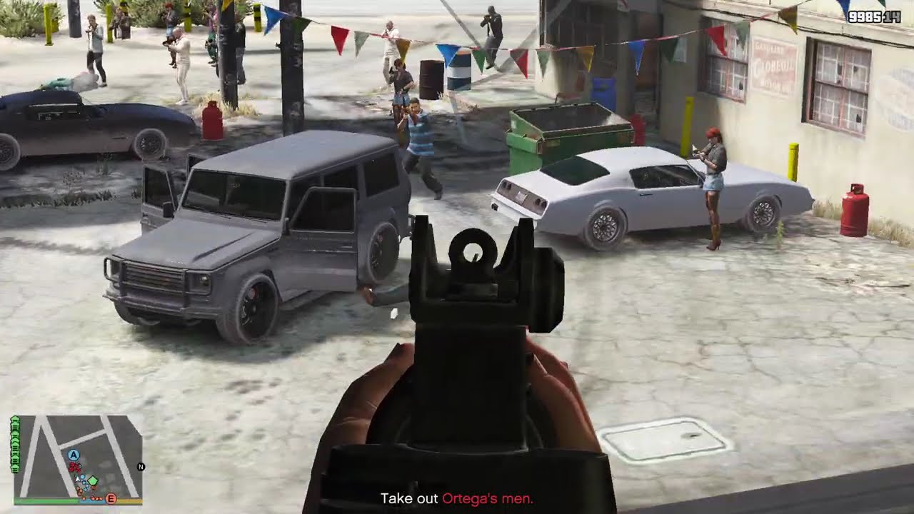 Grand Theft Auto 5 Trevor Philips Industries (Simple Gang War Mod And First Person Version)