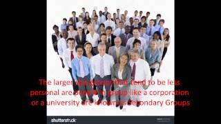 Groups & Organizations RDG 110 Project