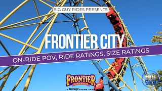 Frontier City - Oklahoma City, OK - Full Review, Tour, Ride Ratings, Size Ratings - Big Guy Rides
