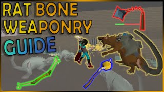 NEW Scurrius' Rat Bone Weapons Guide | OSRS