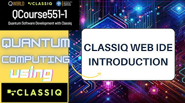 Introduction To Classiq Platform - Navigating The Web IDE