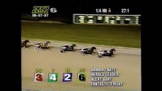 1997 Scioto Downs GREYSTONE PAYCHECK Ron Carbone