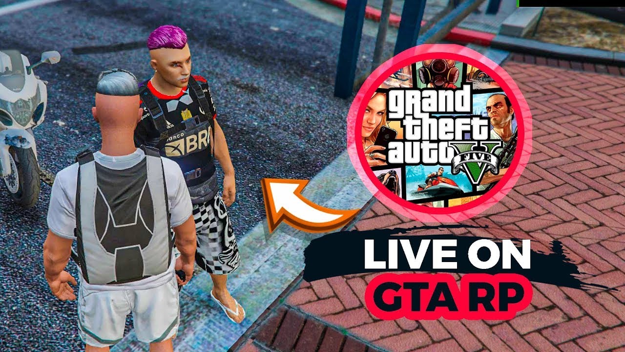 LIVE ON GTA RP, FIVEM - TESTANDO O NOVO FOGUETEIRO DA COMUNIDADE | STRIKE PVP 🧡