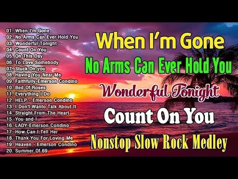 SLOW ROCK MEDLEY COLLECTION 🎤 NONSTOP SLOW ROCK LOVE SONGS 80S 90S 🎤 MGA LUMANG TUGTUGIN NOONG 90S 🎧