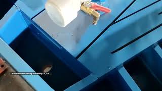 Laboratory Mini Shaking Table Gravity Separator For Alluvial D Ore Heavy Mineral Test