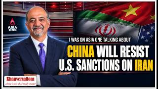 I was on Asia One talking about how China will resist U.S. sanctions on Iran