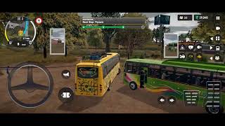 Driving Realastic Bus from Hyderabad to mysore Heavy traffic || Mobile Gaming🚦#trending #gaming  screenshot 5