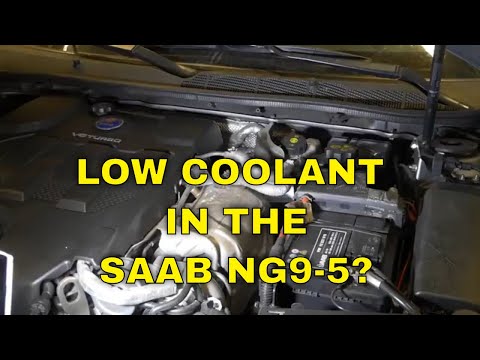 SAAB 9-5 Turbo6 – Low on Coolant? – Easy DIY Fix!