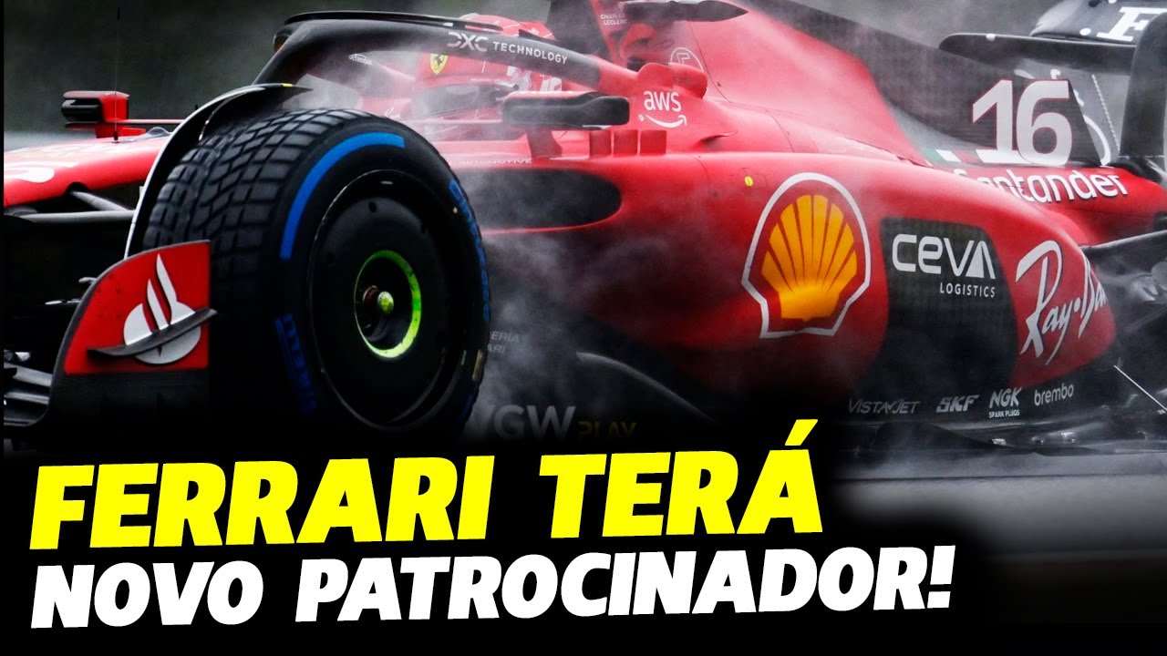 ⁣FERRARI TIRA PATROCINADOR DA ASTON MARTIN A PARTIR DE 2024 | FÓRMULA 1 | GP EM CASA