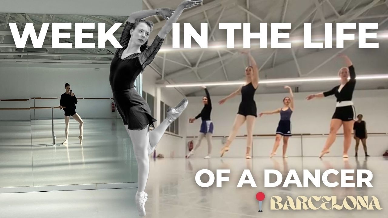 A relaxing ballet vlog 🩰 | Week in my life as a dancer in BARCELONA