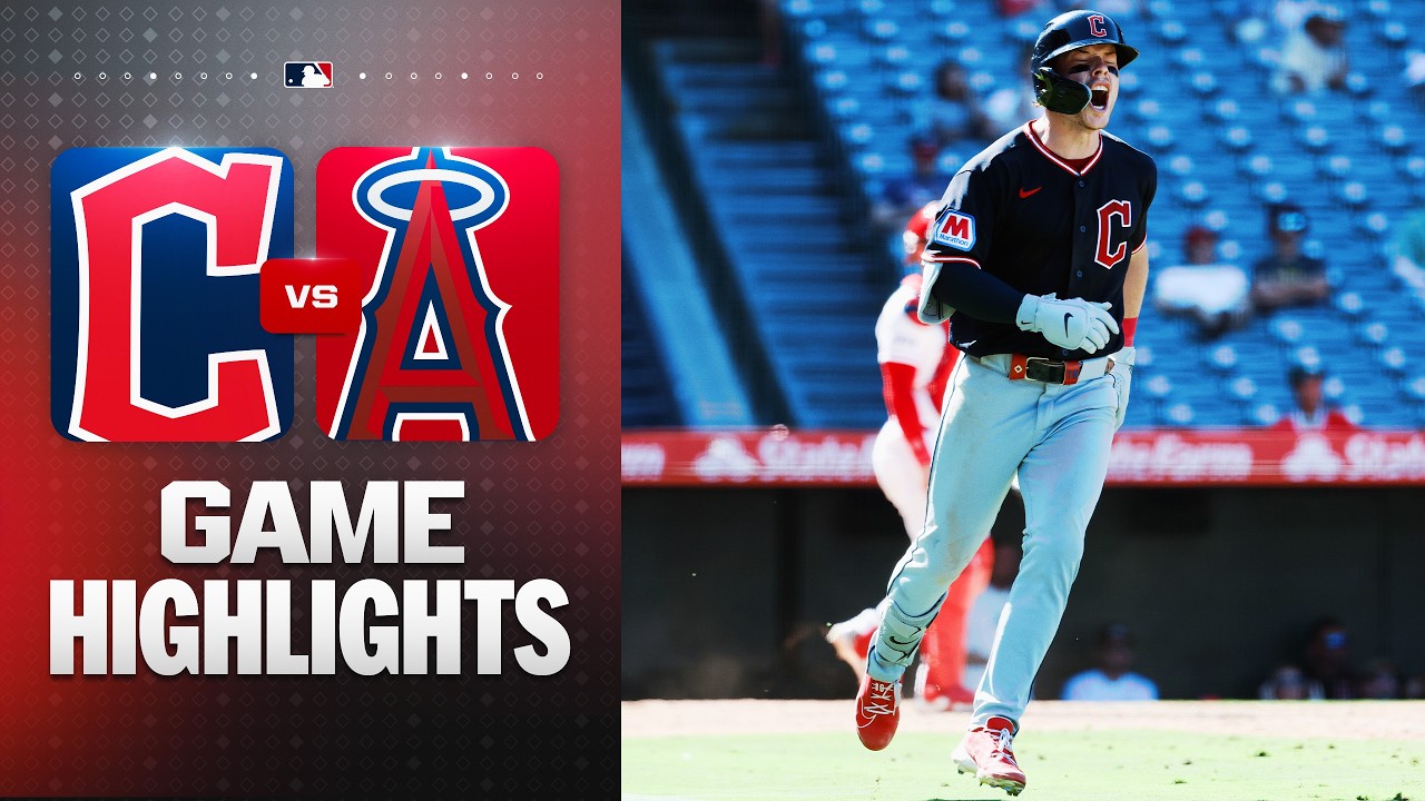 Guardians vs. Angels Game Highlights (8/26/26) | MLB Highlights