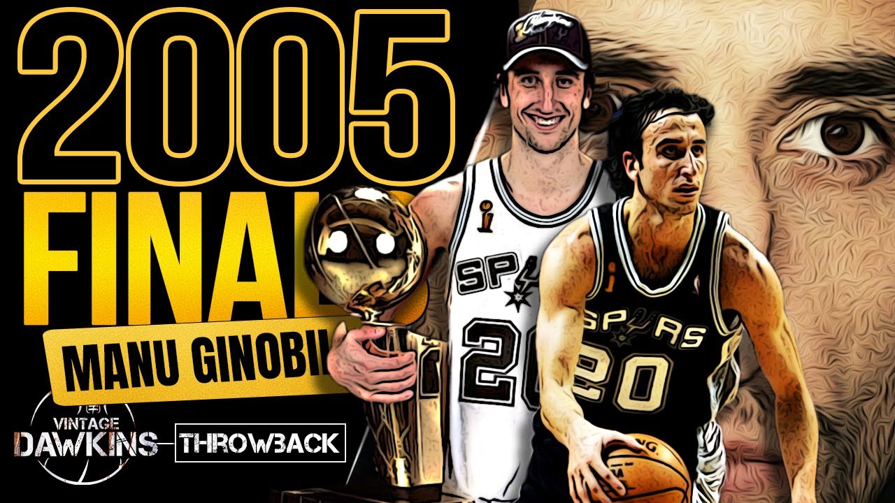 Manu Ginobili 2005 Finals Full Highlights  |  | Spurs vs Pistons | The Real MVP?
