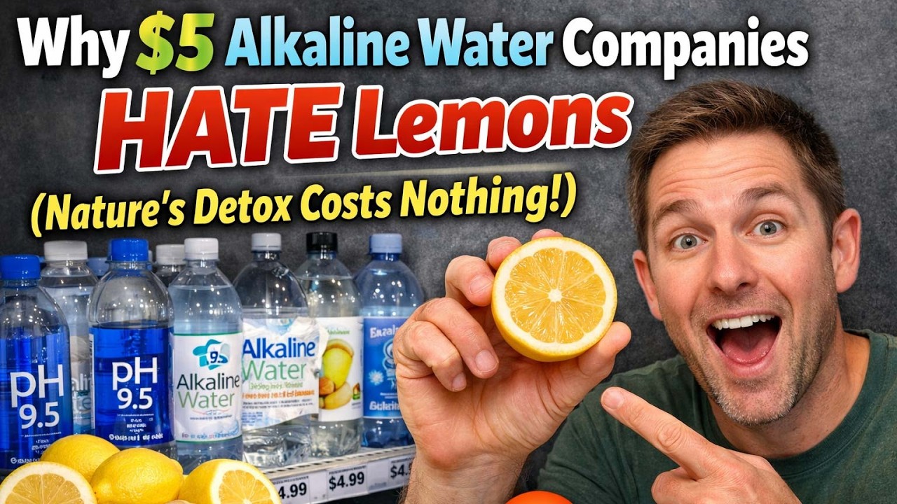 Alkaline Water Industry FURIOUS: Lemon Water Does It Better (For FREE!)