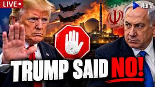 Trump BLOCKS Netanyahu’s Massive Iran Strike — What Happens Next