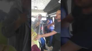 Mersin plakı Mercedes Sprinter araçıyla oy gelin ve oy damat şarkısı