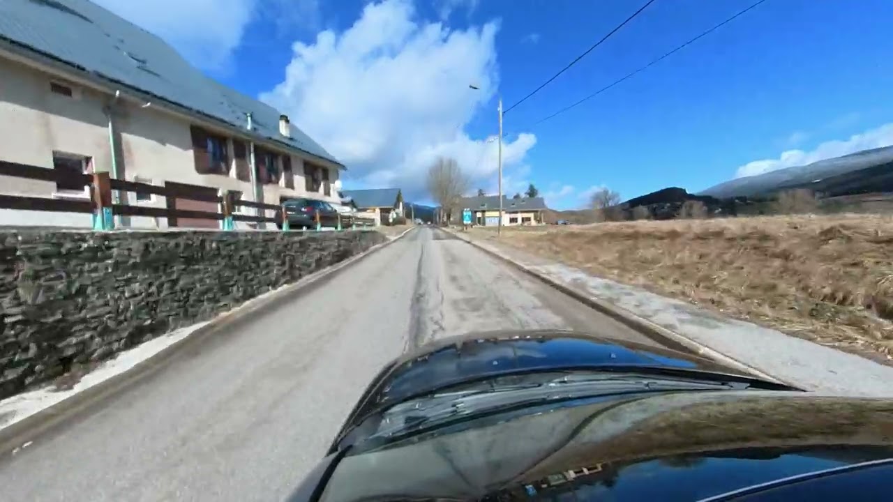 Meaudre route et village