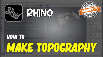 Rhino How To Make Topography
