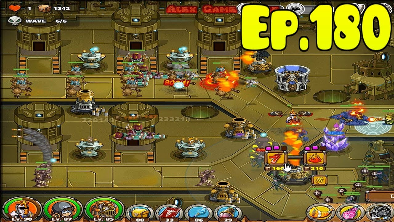 The King of Towers - Mech Warship (Hard 7) Victory. Power Core Hard Mode (Part 180)