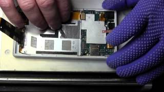 картинка: Sony Xperia Z c6602 замена сенсора (oca пленка)