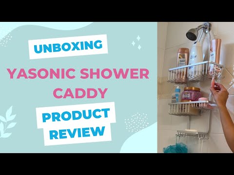 YASONIC SHOWER CADDY  Unboxing & Product Review 