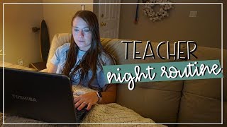 TEACHER NIGHT ROUTINE | @my2ndgradelife