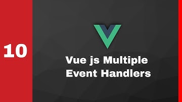 #10 Multiple Event Handlers   Event Handling   Vue js   Frontend #shorts