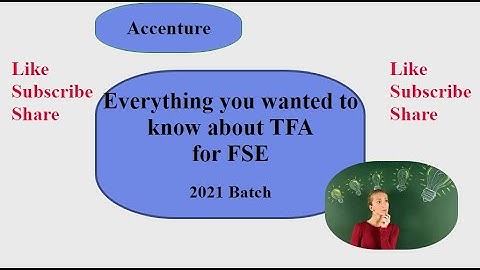 TFA for FSE role (Accenture) | 2021 Batch #TFA #preonboardlearning #Accenture #FSE #Java #Spring
