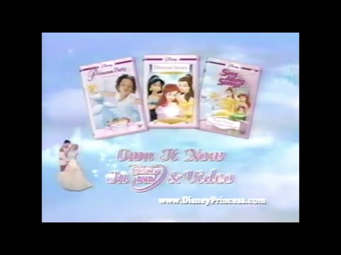 Disney Princess Collection DVD Commercial (2004) (VHS Rip)