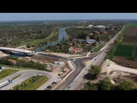 Polovina kružnog toka na putu Zrenjanin - Klek od danas u saobraćaju