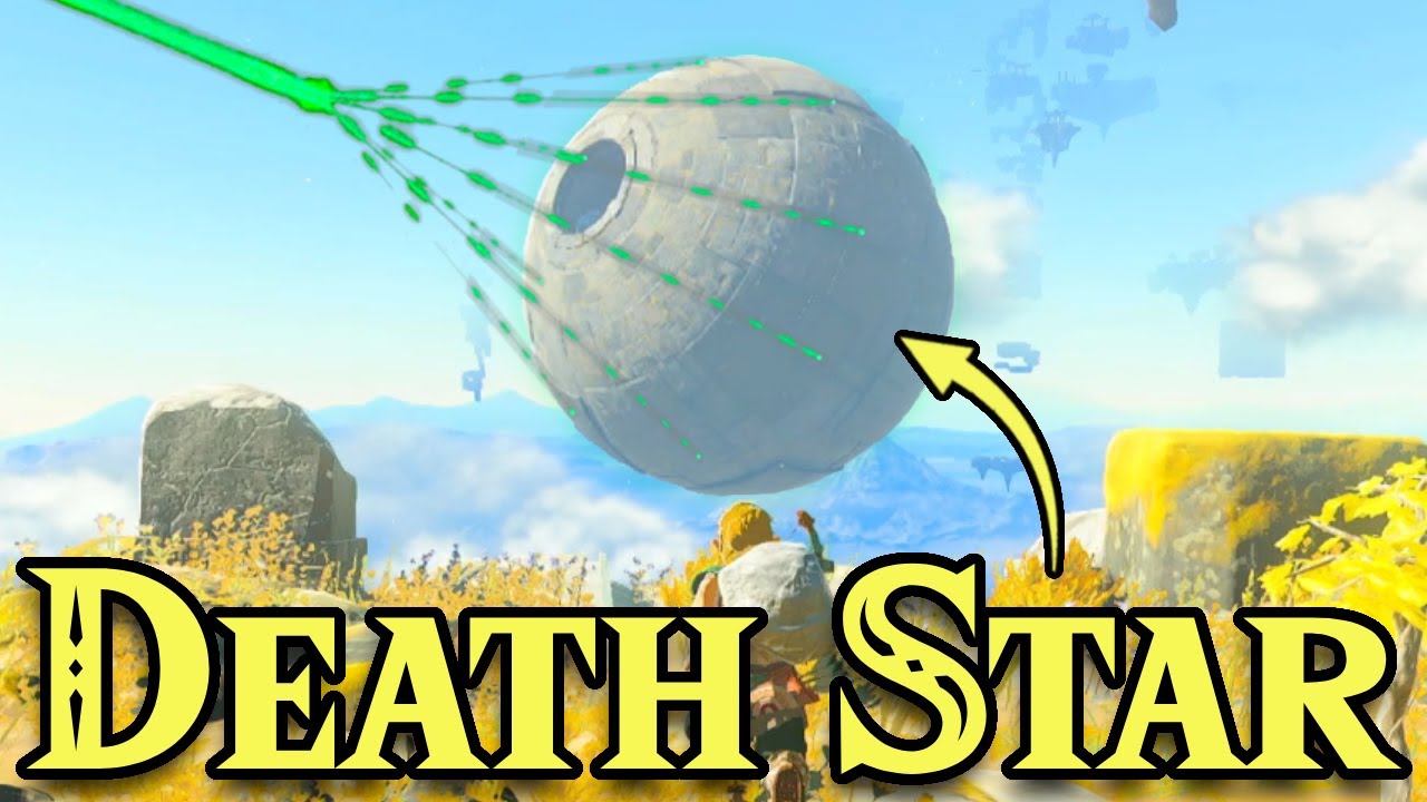 DEATH STAR in Tears of the Kingdom... (STAR WARS)