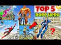 I Tried Top 5 Games Like Rope Hero Vice Town | Rope Hero Vice Town Games