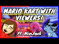  practicing for ninjacks tourney  mario kart 8 deluxe live  feel free to join  live gaming