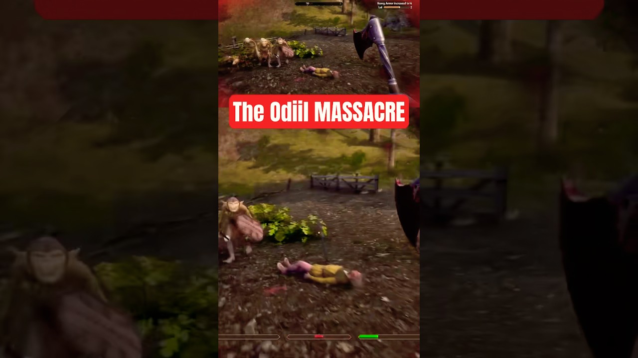 The Elder Scrolls IV: Oblivion Remastered 👹👹🩸 THE ODIIL MASSACRE 