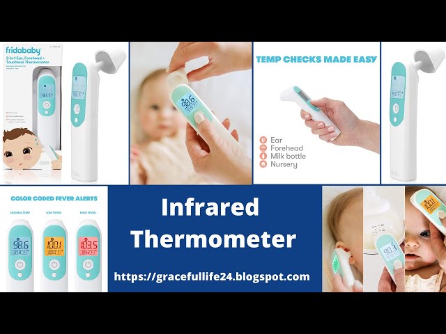 Frida Baby 3-in-1 Ear and Forehead Infrared Thermometer